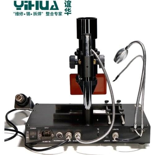 YIHUA1000B BGA Rework Station, Laptop Motherboard Repairing, BGA Machine, Reballing Kit, Welding, IR Station, SMD Tools