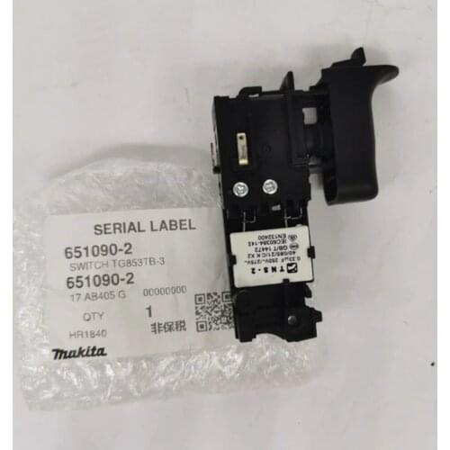 Switch 651090-2 for MAKITA HR2650J HR2651J HR1840