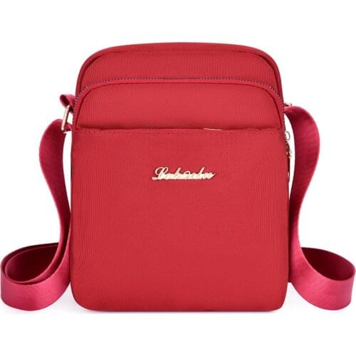 Casual Oxford Waterproof Crossbody Bag for School Durable Women Messenger Bags Light Shopping Travel Shoulder Bags