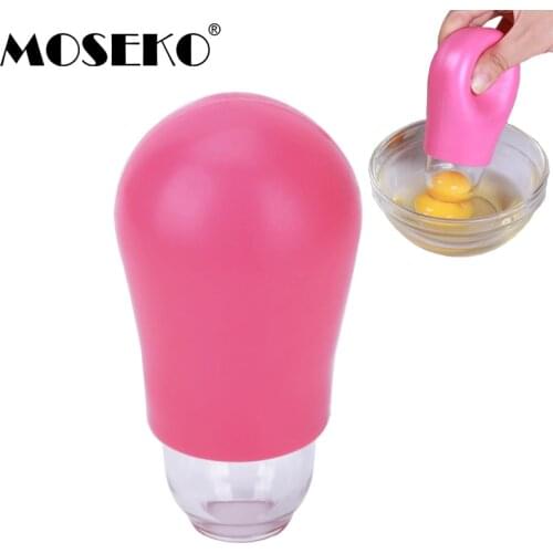 MOSEKO Yolk Egg Separator Egg Tools Food Grade Silicone Egg Yolk Suction Device Egg White And Yolk Separators Kitchen Tools
