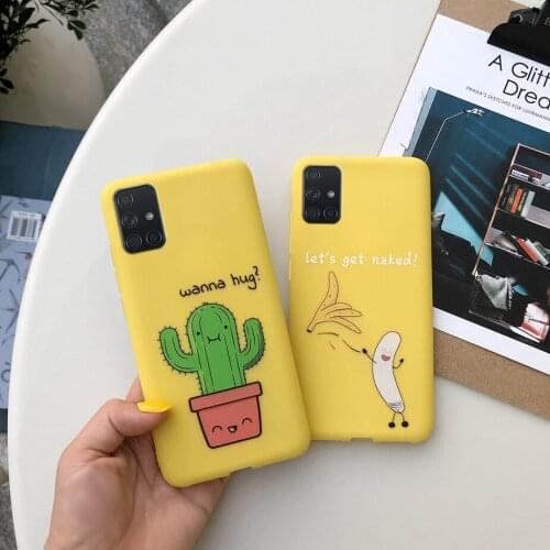 Silicone Case For Samsung Galaxy A71 A715F Back Cover Soft TPU Phone Cases For Samsung A71 A 71 SM-A715F Cute Fundas Capa Bumper