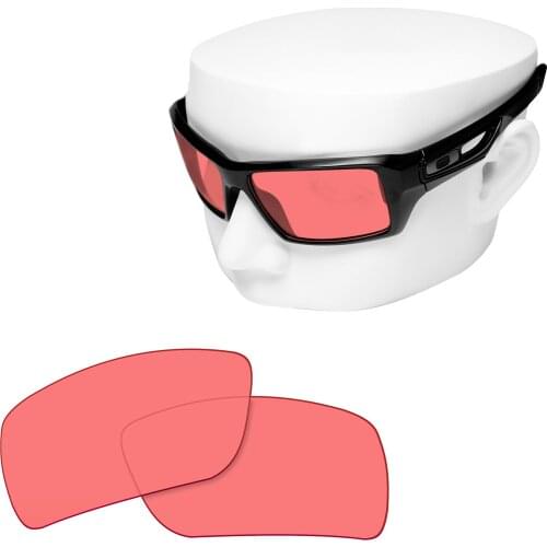 OOWLIT Replacement Lenses of HD Pink for-Oakley Eyepatch 2 OO9136 Sunglasses