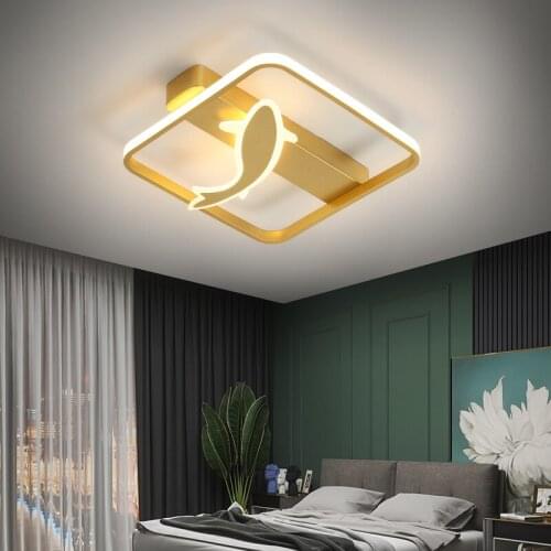 Children Room LED Ceiling Light Modern Creative Bedroom Kitchen Surface Mount Panel Lamp Fish Decoration Indoor Home Luminaires