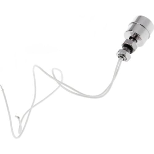 Stainless Steel Vertical Liquid Water Level Sensor Internal Float Switch 45mm Line 35CM 10W Su Sep08