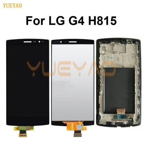 LCD For LG G4 H815 Display LCD Touch Screen with Frame Replacment H810 H811 H815 Screen Display For LG G4 Display
