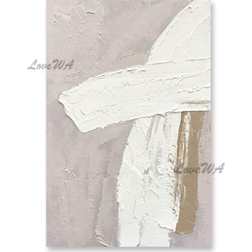 100% Hand-painted Heavily Textured Thick Acrylic Abstract Oil Painting No Frame Wall Hangings Art Canvas Pictures For Hotel Wall