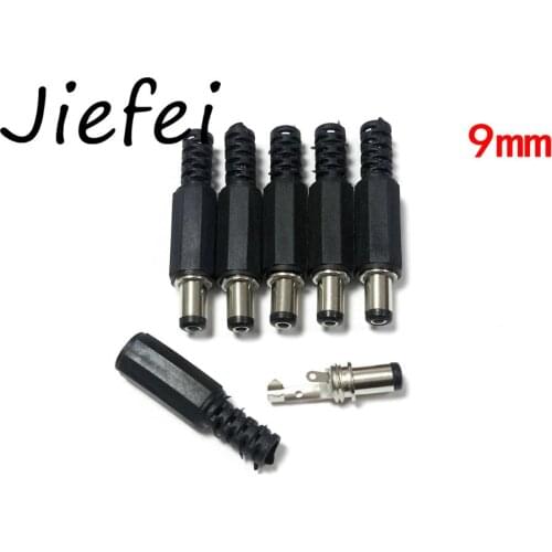 1000 Pcs DC 5.5x2.1mm Power Cable Male Plug Connect Socket for Camera / LED New