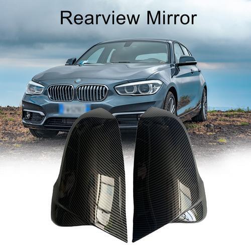 2pcs Car Rearview Mirror Cover Carbon Fiber Side View Mirror Cover Replacement Parts For BMW Z4 X1 X2 F48 F49 F46 F39 F53 G39