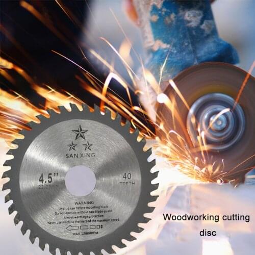 40T Circular Saw Blade Woodworking Cutting Disc Carbide Tipped Wood Saw Blade Multi-function Carpentry Accessories