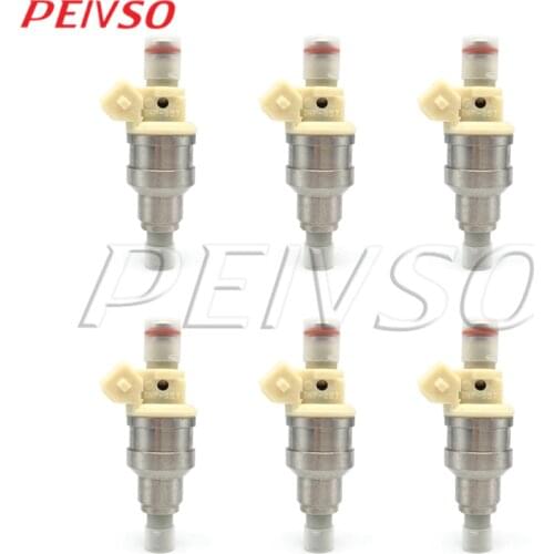 6x INP-057 MD156760 N210H fuel injector for Dodge Stealth 1991~1993 Ram 50 1991 3.0L V6