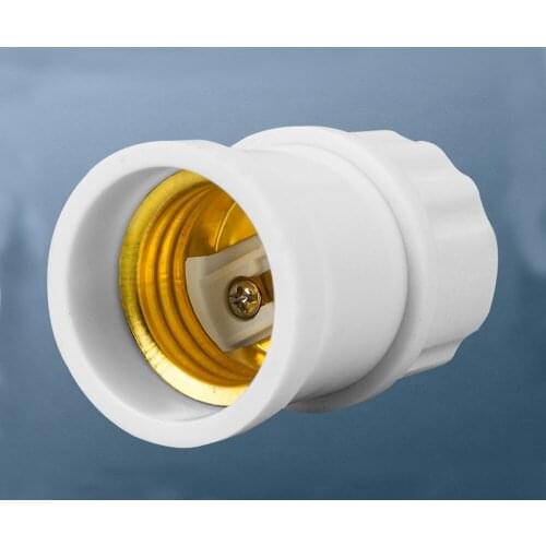 Adapter for LED Bulb Medium Base Converts Your Pin Base Fixture to Standard Screw-in Lamp Socket
