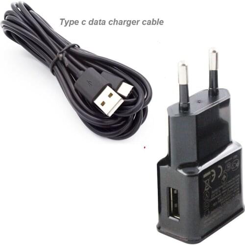 2A EU US Adapter Mobile Phone Charger +Type C USB Data Cable For Huawei Honor Note 8 V8 Max/nova 2 plus,Asus Zenfone 5z ZS620KL