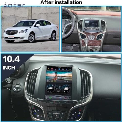 Aotsr Tesla 10.4“ Android 8.1 Vertical screen Car DVD Multimedia player GPS Navigation For BUICK Lacrosse 2013-2015 carplay