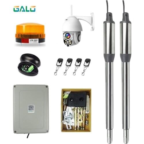 AUTO Swing Gate Driver Actuator Engine-Motor Opener with 1080P CCTV IP Camera system Cooperation Security for home