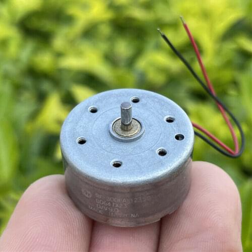 DC3V-12V 6V 9V MABUCHI RF-300FA-12350 24mm 300 Round Motor For Car AV CD DVD Player
