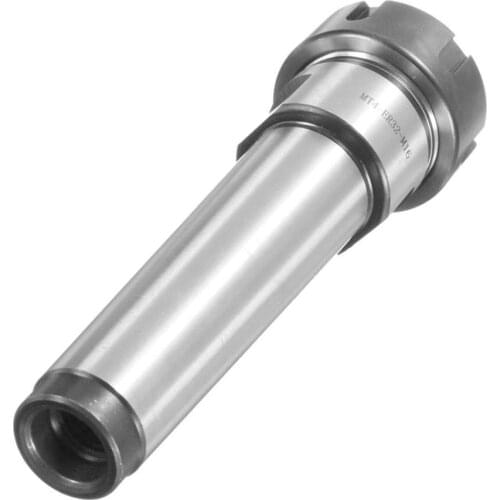 1pc ER32 M16 Collet Chuck Holder Morse Taper MT4 Shank Extension Rod with Wrench For CNC Lathe Milling Tool