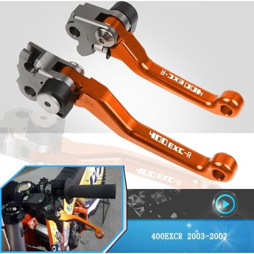 For 400EXCR 400EXC-R 400 EXCR 2003 2004 2005 2006 2007Motorcycle Accessories Brake Clutch Levers Aluminum Motocross Clucth Lever