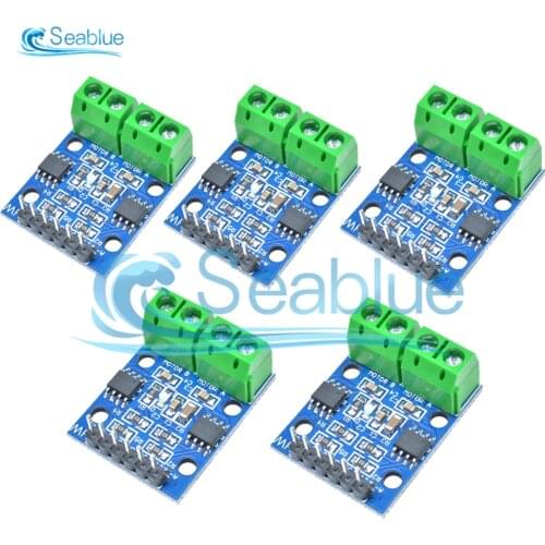 5Pcs/lot DC 2.5V-12V L9110S H-bridge Stepper Motor Dual DC Stepper Motor Driver Controller Board Module L9110S L9110 For Arduino