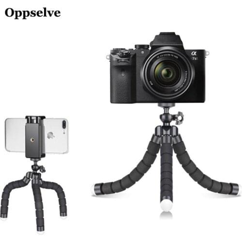 Flexible Octopus Tripod Mobile Selfie Stick Phone Holder Stand Phone Suction Cup Stand For Huawei Xiaomi iPhone Expanding Mount