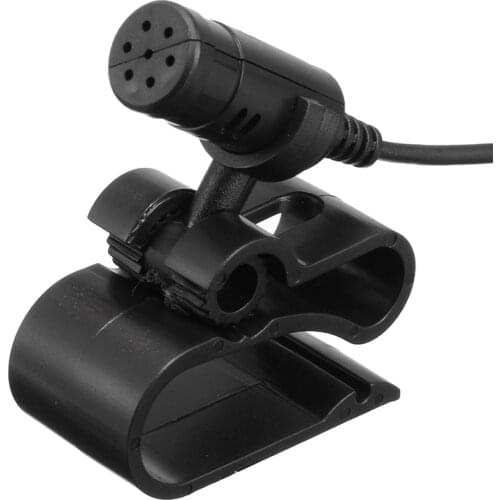 2.5mm Car Microphone Omnidirectional Mic External Microphones for Car Pioneer Stereo Radio Receiver
