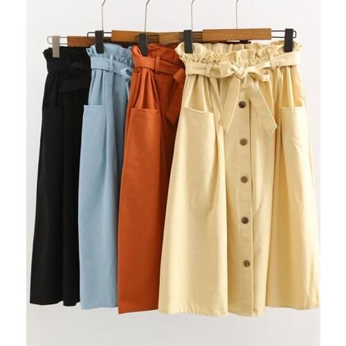 MoriAlice High Waist Skirts For Women