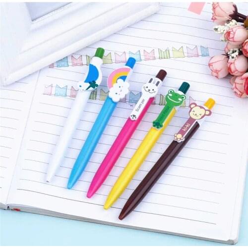 New Arrival Novelty Multicolor Ballpoint Pen Multifunction Colorful Stationery Creative School Supplies