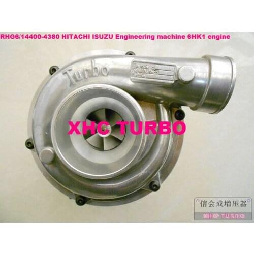 NEW RHG6/14400-4380 Turbo Turbocharger for HITACHI ISUZU Engineering machine EX330-5 6HK1