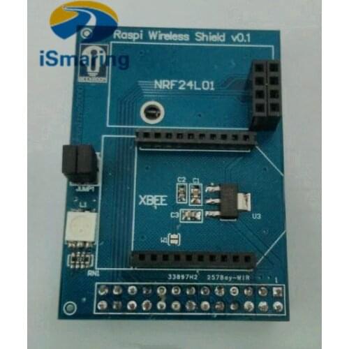 Official iSmaring Raspberry wireless extension board supports Zigbee Xbee NRF24L01 NRF24L01+ RFM12B-D DIY RC Toy