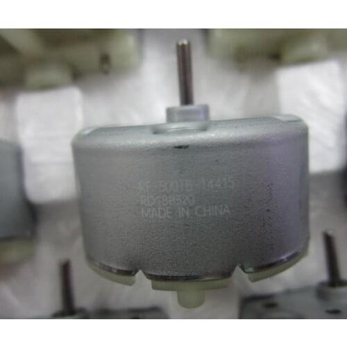 RF-500TB-14415 Micro DC Motor 1.5-9V 5V 3100RPM Rotating Alarm Motor