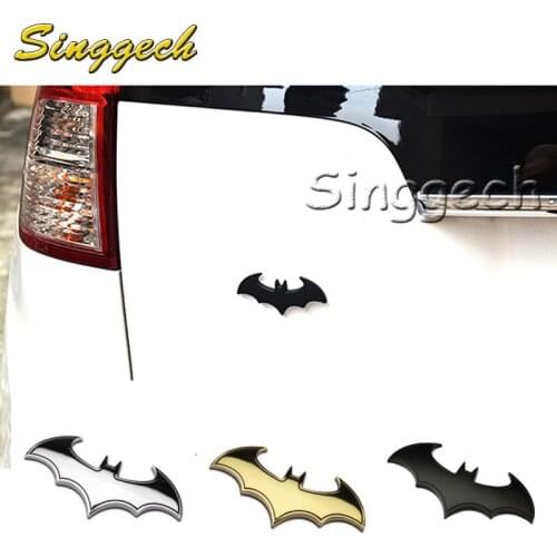 Car Styling Metal Bat Stcikers For Volkswagen VW Polo Passat B5 B6 CC Golf 4 5 6 7 Touran T5 Tiguan Bora Scirocco Accessories