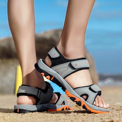 Comfort outdoor waterproof vietnam male flat breathable rubber hollow sandal sandale sock luxury 39 sandles geta couro sandalia