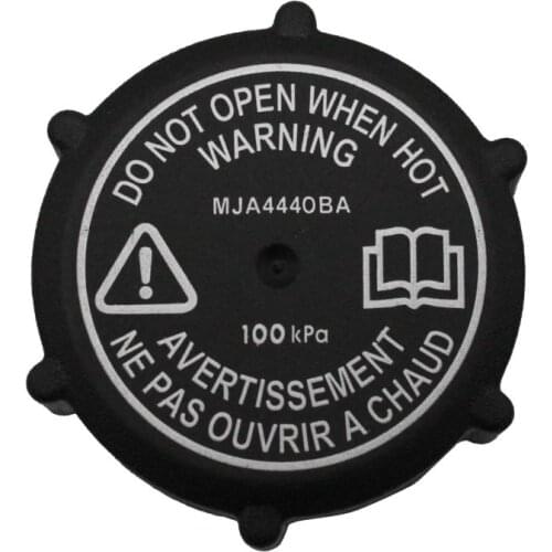 Water Coolant Expansion Heater Water Tank Cap Black Secondary Water Tank Cover For Jaguar MJA4440BA SI-AT03011