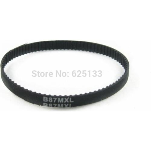 2 pieces/lot Toothed Belt B87/69MXL Z031 Dedicated Mini 6 in 1 Multipurpose Machine Motor Accessories
