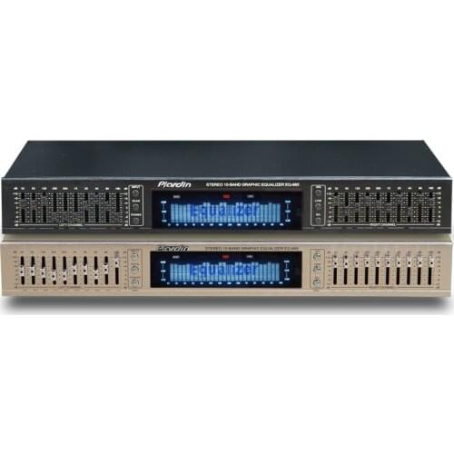 EQ665 Equalizer hifi Fever Home EQ Equalizer Dual 10 BAND Stereo Treble Alto bass adjustment