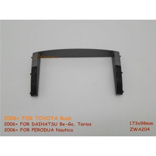 ZWNAV 11-204 Facia Fascia Panel Stereo Surround Adaptor Radio Trim for TOYOTA Rush,DAIHATSU Be-Go,Terios PERODUA Nautica 2006