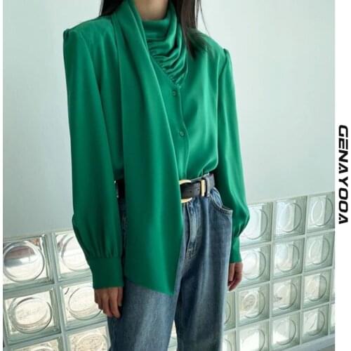 Genayooa Womens Chiffon Blouses