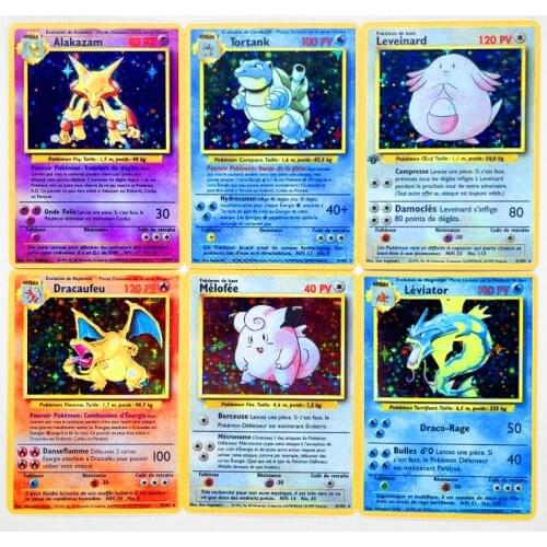 Pokemon 102pcs Charizard France English 8.8*6.3cm Reproduction Card Game Collection Anime Cards Toys for Children Christmas Gift