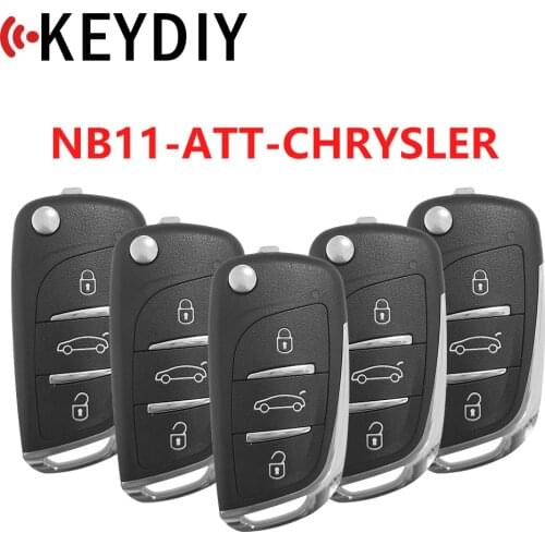 KEY DIY KD Remote NB11 Key 3 Button Remote Control With (NB11-ATT-Chrysler) Model For Chrysle(5 Pcs/Lot) R,Jeep,Dodge