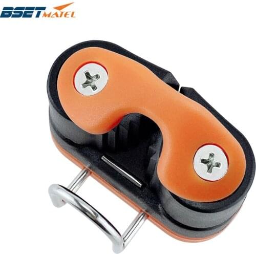 Composite Ball Bearing Cam Cleat with leading Ring Pilates Equipment Boat Fast Entry Rope Wire Fairlead Sailing Accessories