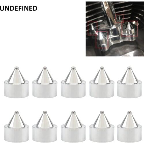 For Harley Twin Cam Engine Rocker Bolts Head Cover Chrome CNC Motor Primary Transmission Tappet Derby Screws Covers Universal