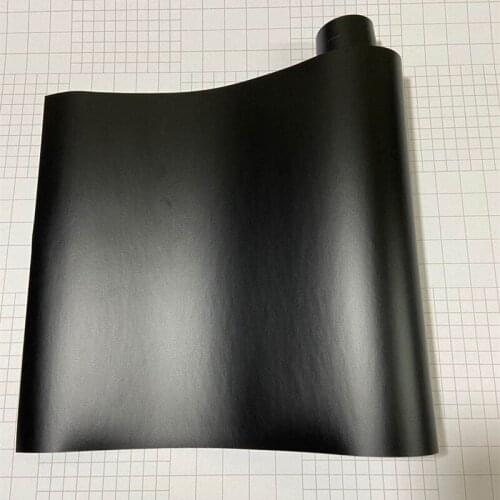 Matte Self Adhesive Console Computer Phone Cover Skin Color Change Vinyl Film Exterior Decoration Matt Wrap Sheet Black 152x60cm