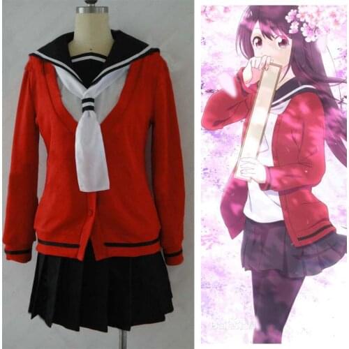 New Senryuu Shoujo Senryu Girl Yukishiro Nanako Cosplay Costume Anime custom made