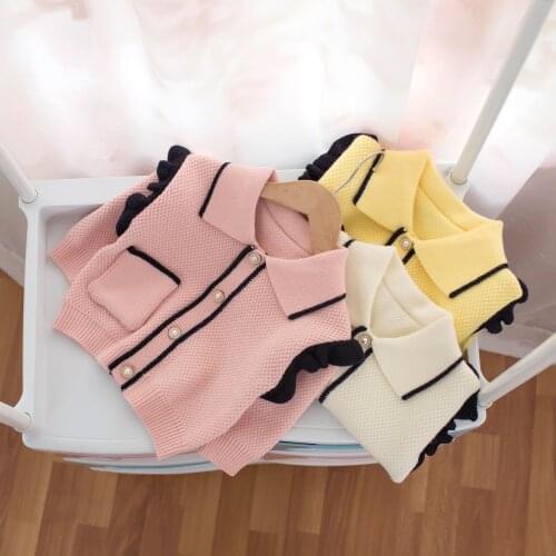 2021autumn Winter Baby Girls Sweater