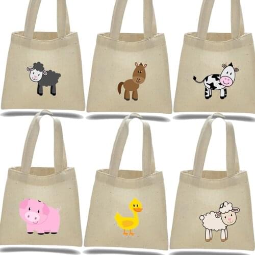 Animal sheep duck pig cow Goody Candy gift Bag Barnyard barn Farm themed Birthday Party Baby Shower Gender reveal decoration