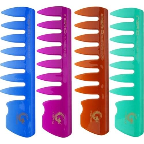 Hairdressing Salon Anti-Static Wide Tooth Hair Comb Detangling Styling Comb