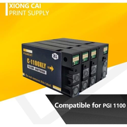 Compatible for PGI1100 PGI-1100 Pigment ink cartridges for Canon MAXIFY MB2010 MB2110 MB2710