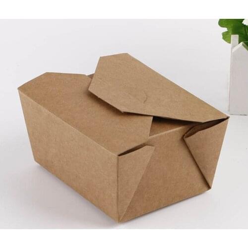 Kraft food box lunch packaging customized printed food gift cake box,Personalized packaging box suppliers ---DH10184