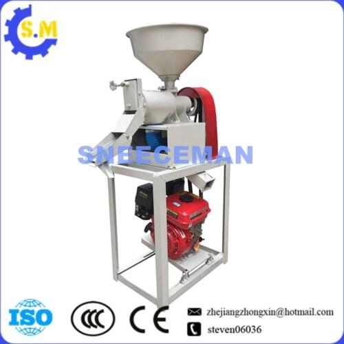 Paddy Peeling Device Electric Paddy Rice Huller Milling Machine apply to corn rice millet