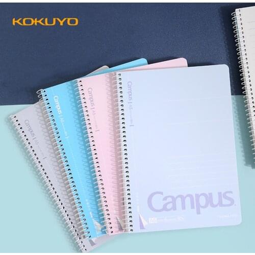 Japan Kokuyo Campus Notebook Flip Coil Notepad Diary Easy Tear Notebook Wireless Glue Line Can Be Folded In Half A5/b5