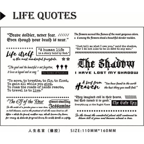 11*16CM Hot sale Text Transparent Clear Stamps / Silicone Seals Roller Stamp for DIY scrapbooking photo album/Card Making